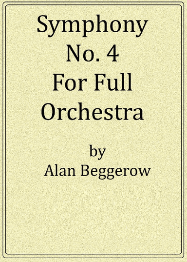 Symphony No. 4  - Score Only