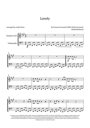 Lovely (arr. André Nusa)