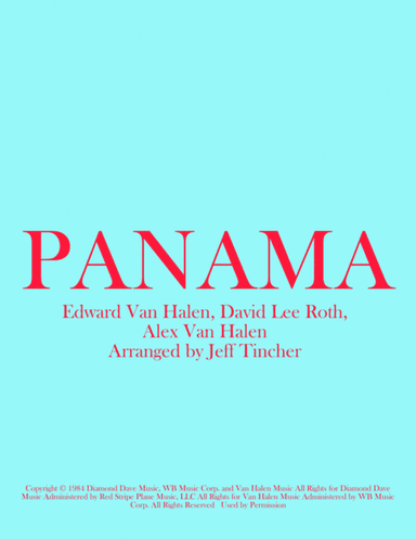 Panama (arr. Jeff Tincher)