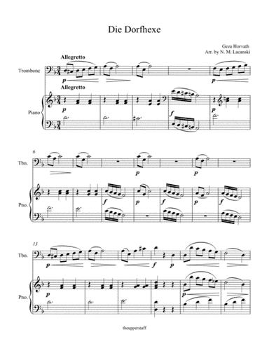 Die Dorfhexe (arr. Nick Lacanski)