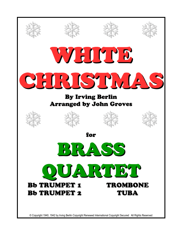White Christmas (arr. John Groves)