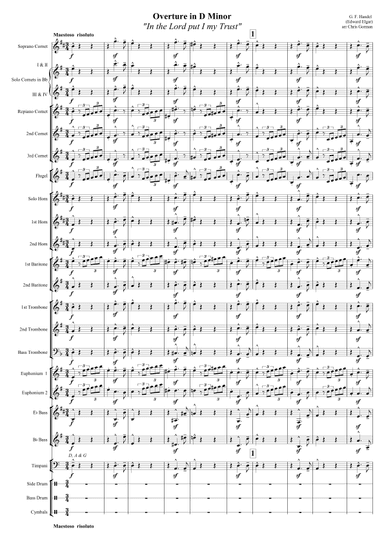 Overture in D Minor (arr. Chris Gorman)