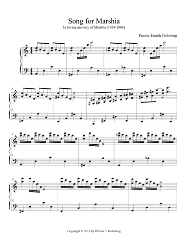 Song for Marshia