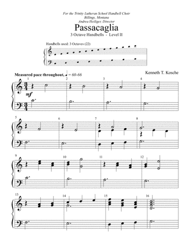 Passacaglia (Handbells)