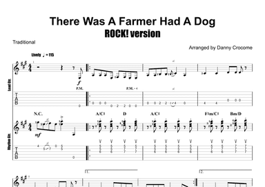 There Was A Farmer Had A Dog (ROCK! version) (arr. Danny Crocome)