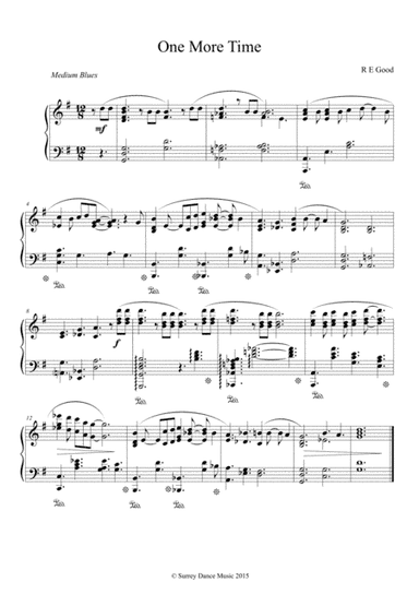 One More Time (romantic jazz piano solo)