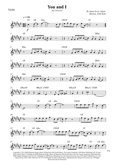 You & I (arr. Wesley S. SIlva)