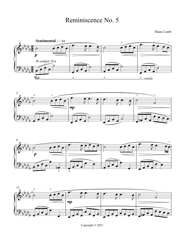 Reminiscence No. 5