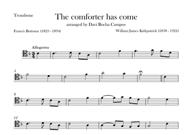 The comforter has come (arr. Davi Rocha Campos)