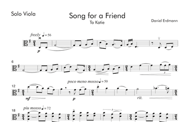 Song for a Friend