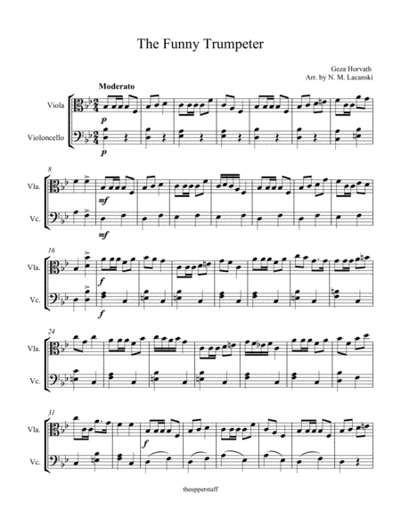 The Funny Trumpeter (arr. Nick Lacanski)
