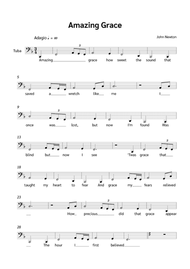 Amazing Grace (arr. Jackson Spindler)