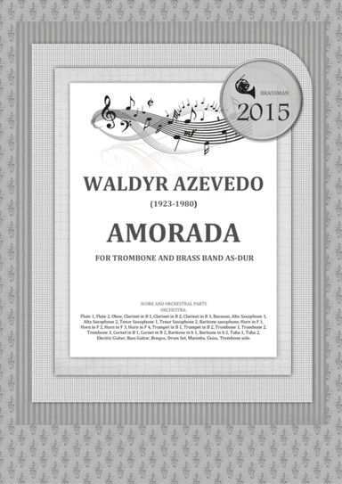 AMORADA FOR TROMBONE AND BRASS BAND AS-DUR (arr. Igor Zugrov For Concert Band)
