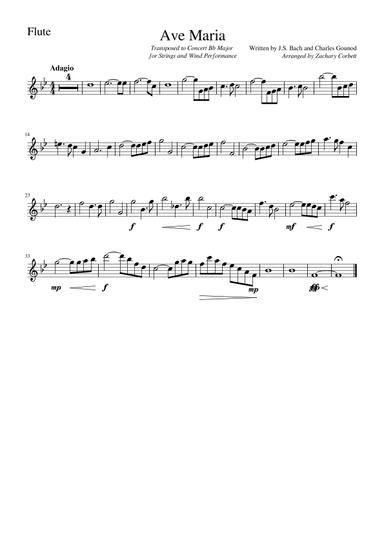 Ave Maria (arr. Zachary Corbett)