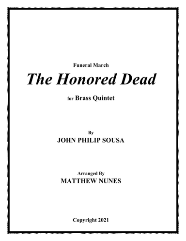 The Honored Dead (arr. Matthew Nunes)