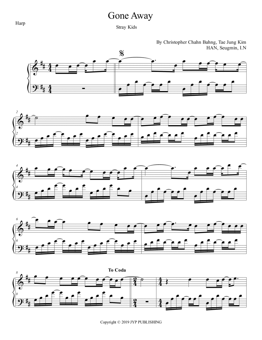 Gone Days (arr. Kim Kirkman)
