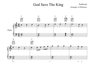 God Save The King (arr. Andrew Pattinson)