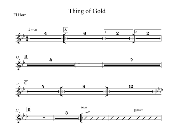 Thing of gold