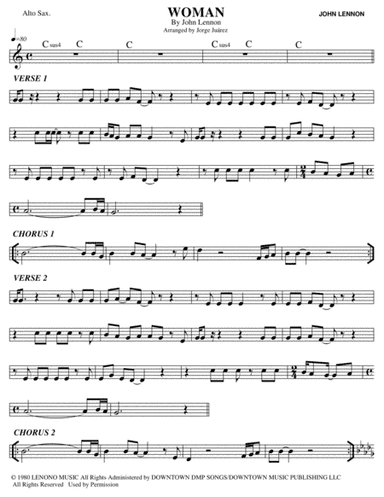 Woman (arr. Jorge Juárez)