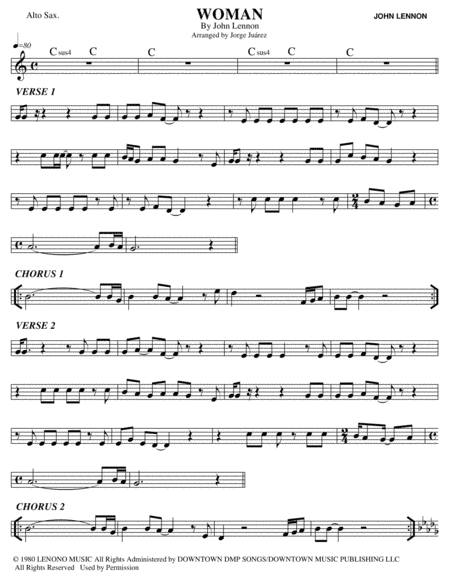 Woman (arr. Jorge Juárez)
