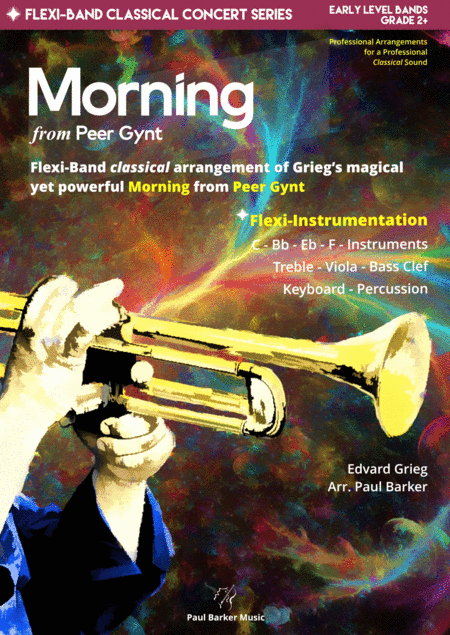 Morning from Peer Gynt (Flexible Instrumentation) (arr. Paul Barker)