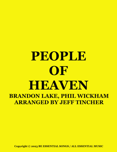 People Of Heaven (arr. Jeff Tincher)