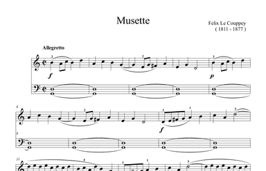 Le Coupey Musette (arr. Ben Choupak)