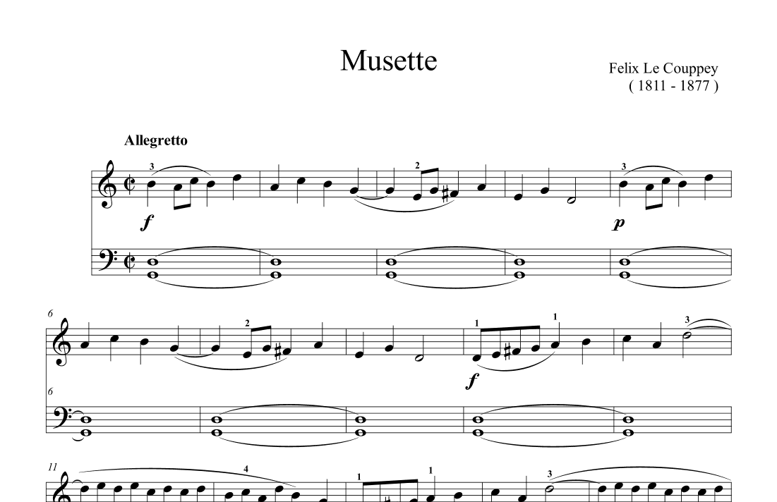 Le Coupey Musette (arr. Ben Choupak)