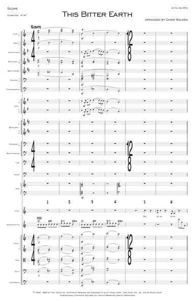 This Bitter Earth (arr. Chris Walden)