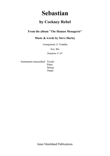 Sebastian (arr. G. Franklin)