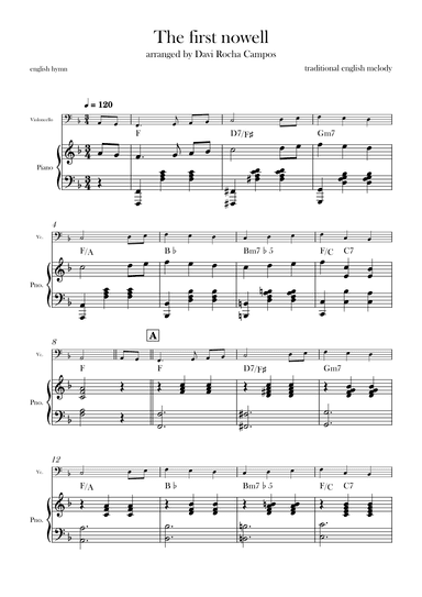 The First nowell (arr. Davi Rocha Campos)