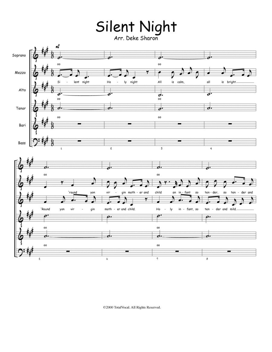 Silent Night (arr. Deke Sharon)