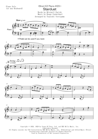 Stardust (arr. Tsuyoshi Yoroiguma)
