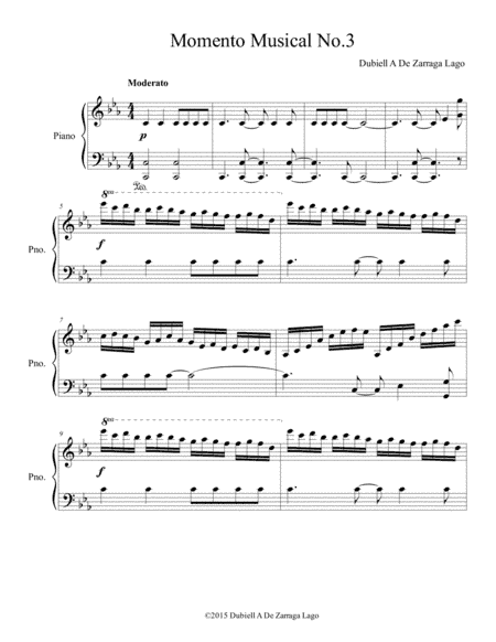 Musical Moment No.3