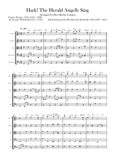 Hark! The Herald Angells Sing (arr. Davi Rocha Campos)