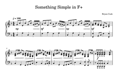 Something Simple in F major