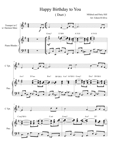 Feliz Navidad And Happy New Year, Too! (arr. Edson R.Silva)