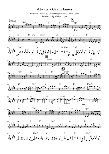 Always (arr. Marina Lopes)