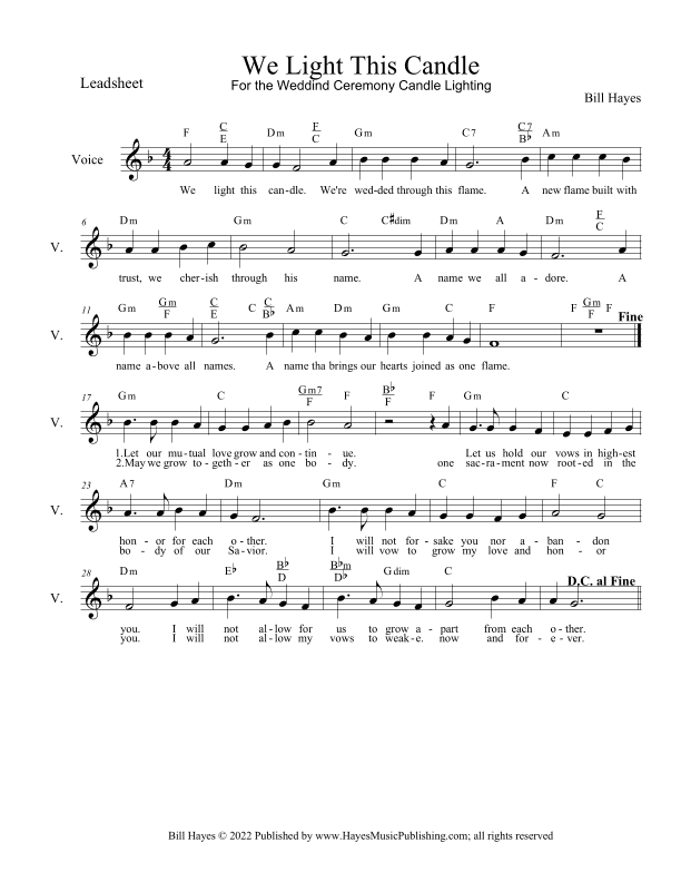 We Light This Candle