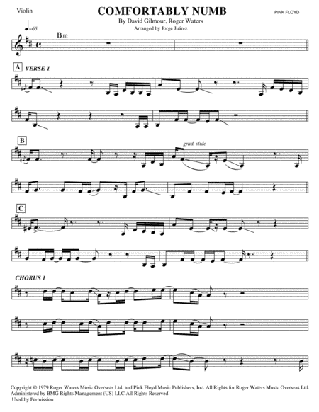 Comfortably Numb (arr. Georgie Guitar)