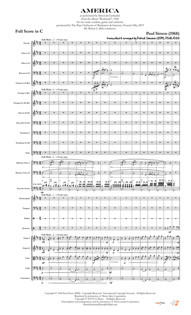 America (arr. Patrick Sheehan)