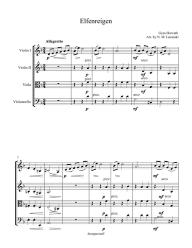 Elfenreigen (arr. Nick Lacanski)
