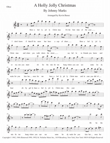 A Holly Jolly Christmas (arr. Kevin Busse)