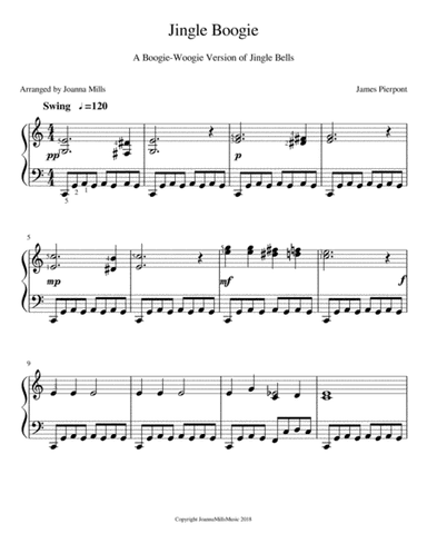 Jingle Boogie (A Boogie-Woogie Jingle Bells) (arr. Joanna Mills)