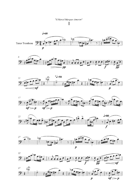Eight solo pieces for Trombone Tenor.