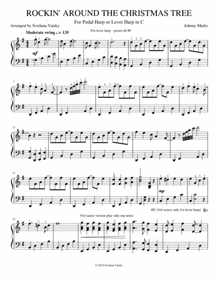 Rockin' Around The Christmas Tree (arr. Svetlana Yatsky)