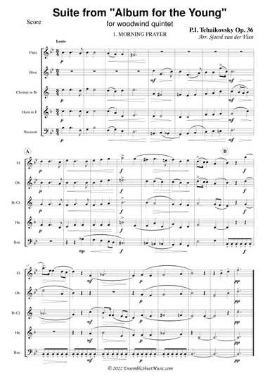 Suite from "Album for the Young" (arr. Sjoerd van der Veen)
