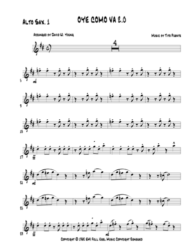 Oye Como Va (arr. David W. Young)
