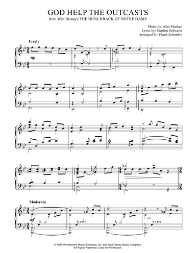 God Help The Outcasts (arr. Frank Schembre)