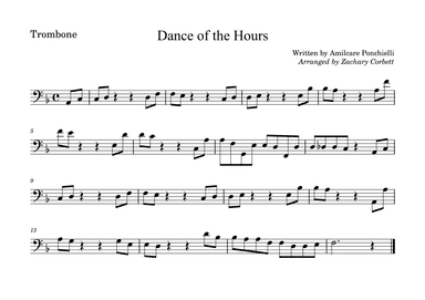 Dance of the Hours (arr. Zachary Corbett)